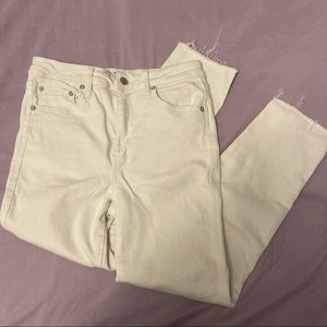 Free people white skinny jeans